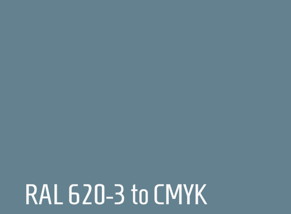 RAL 620-3 to CMYK