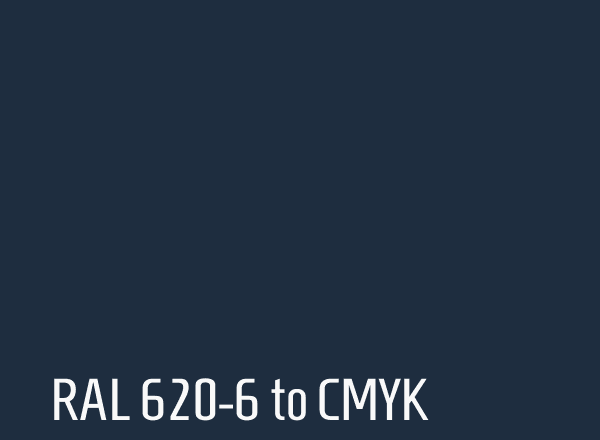 RAL 620-6 to CMYK