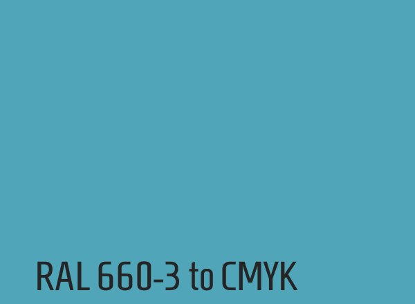 RAL 660-3 to CMYK