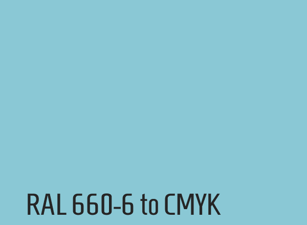 RAL 660-6 to CMYK