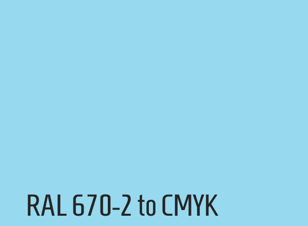 RAL 670-2 to CMYK