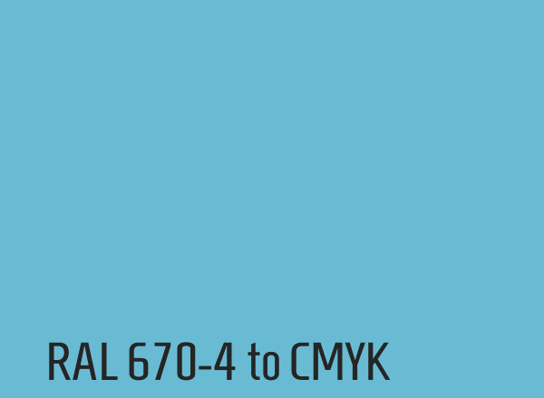 RAL 670-4 to CMYK