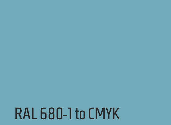 RAL 680-1 to CMYK