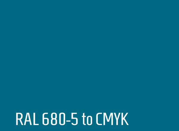 RAL 680-5 to CMYK