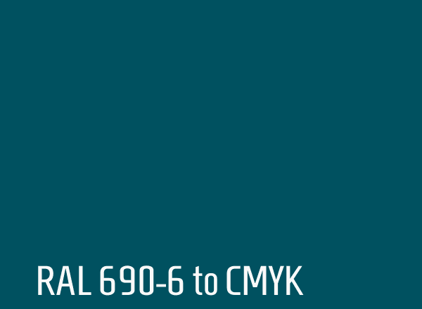RAL 690-6 to CMYK