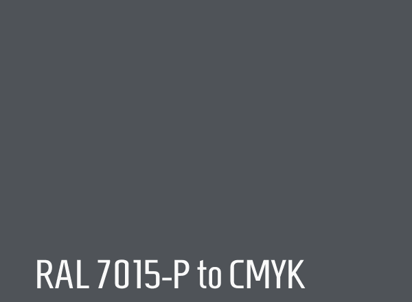 RAL 7015-P to CMYK