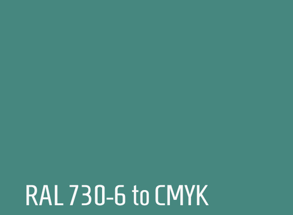 RAL 730-6 to CMYK