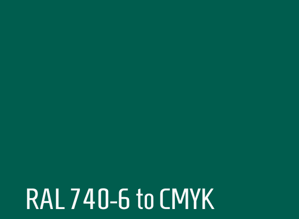RAL 740-6 to CMYK