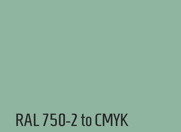 RAL 750-2 to CMYK