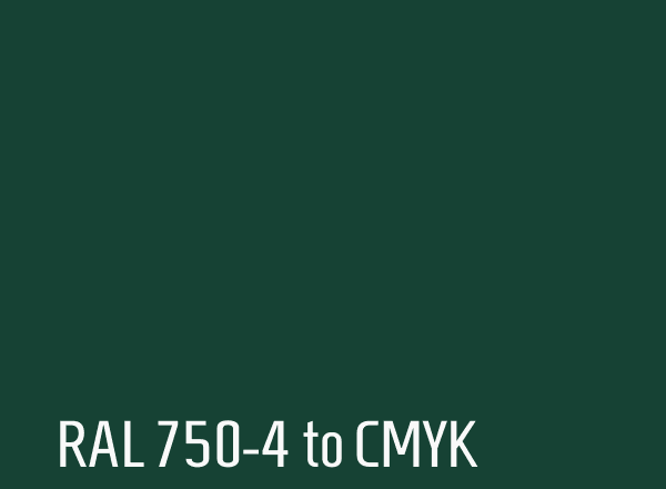 RAL 750-4 to CMYK