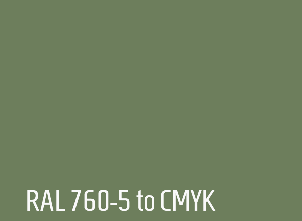 RAL 760-5 to CMYK
