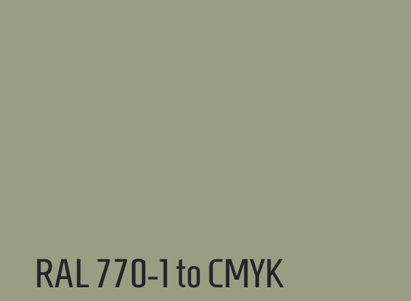 RAL 770-1 to CMYK