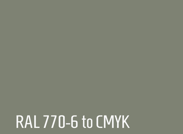 RAL 770-6 to CMYK