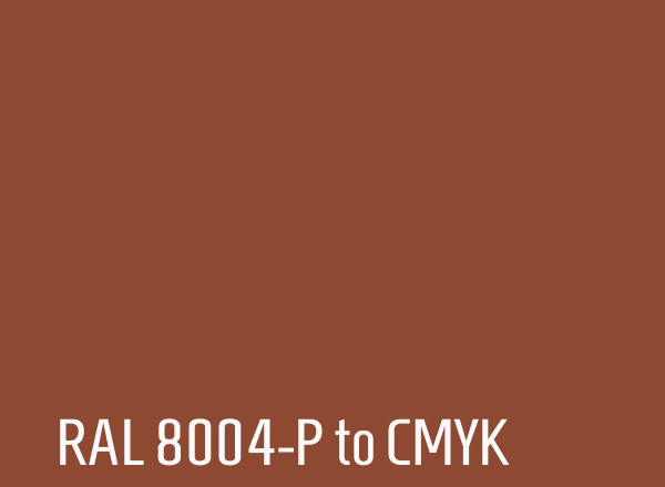 RAL 8004-P to CMYK