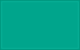 RAL 180 60 45 Caribbean green colour swatch